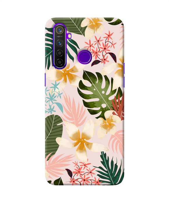 Leaf Print Realme 5 Pro Back Cover