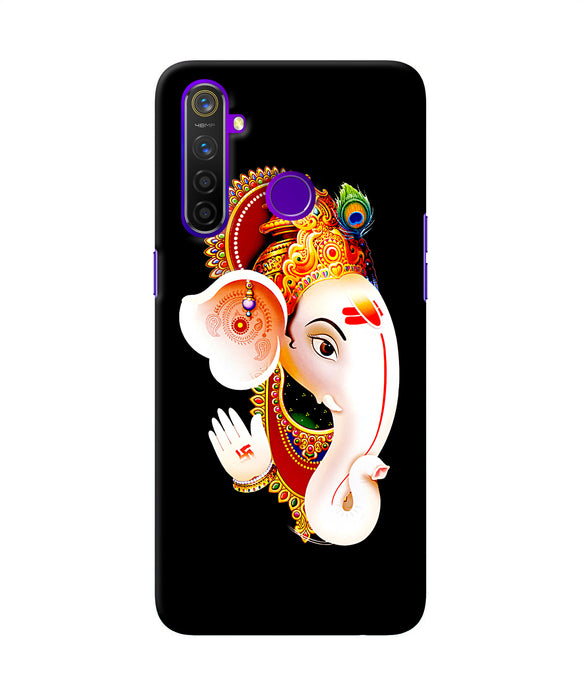 Lord Ganesh Face Realme 5 Pro Back Cover