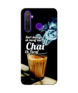 Chai Ek Taraf Quote Realme 5 Pro Back Cover