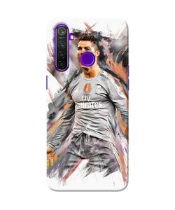 Ronaldo Poster Realme 5 Pro Back Cover