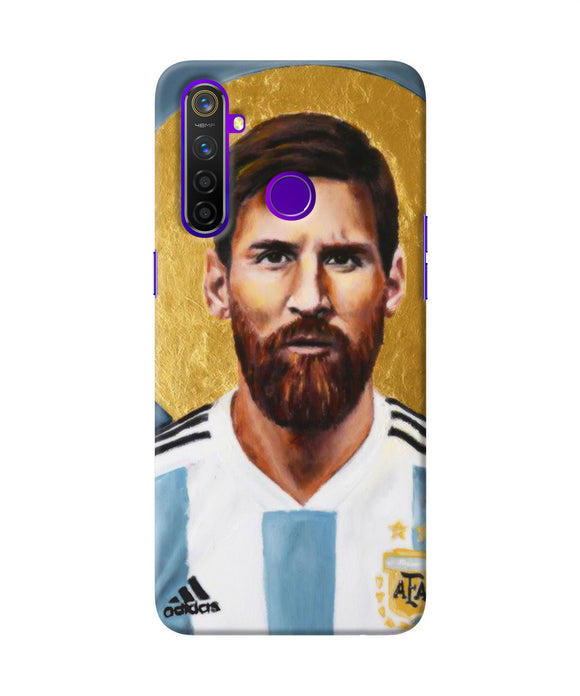 Messi Face Realme 5 Pro Back Cover