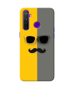 Mustache Glass Realme 5 Pro Back Cover