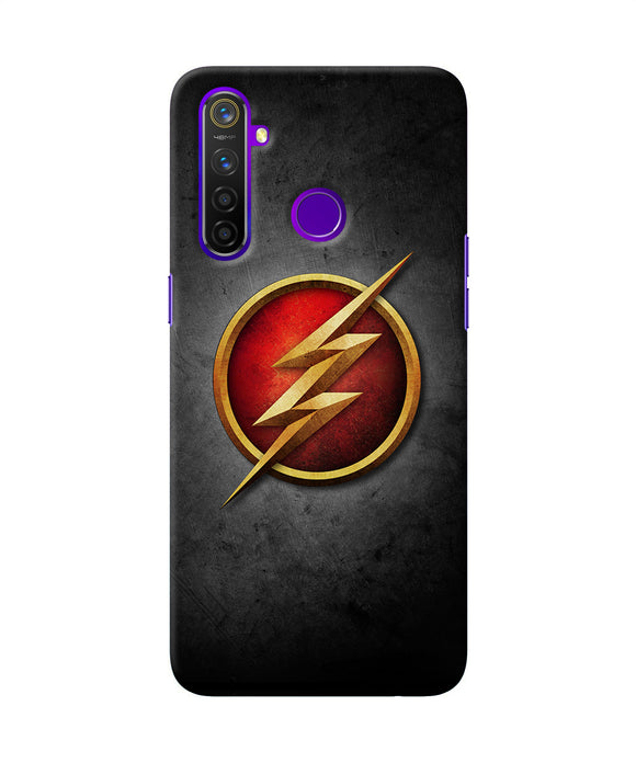 Flash Logo Realme 5 Pro Back Cover