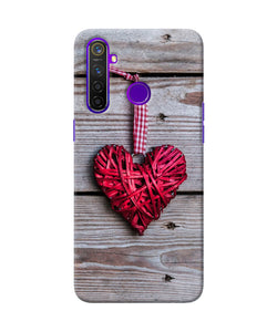 Lace Heart Realme 5 Pro Back Cover