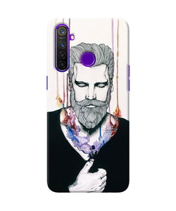 Beard Man Character Realme 5 Pro Back Cover