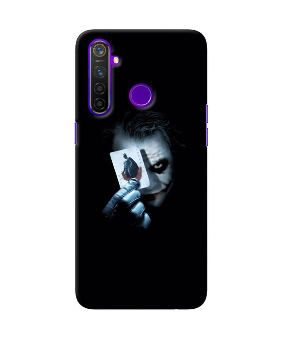 Joker Dark Knight Card Realme 5 Pro Back Cover