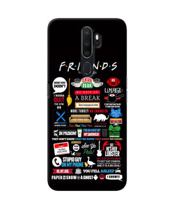 Friends Oppo A5 2020 / A9 2020 Back Cover