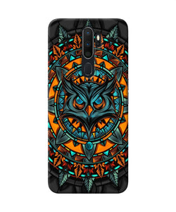 Angry Owl Art Oppo A5 2020 / A9 2020 Back Cover