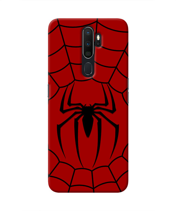 Spiderman Web Oppo A5 2020/A9 2020 Real 4D Back Cover