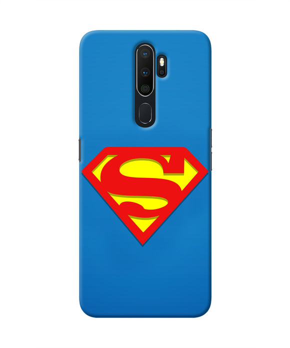 Superman Blue Oppo A5 2020/A9 2020 Real 4D Back Cover