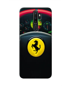 Ferrari Steeriing Wheel Oppo A5 2020/A9 2020 Real 4D Back Cover