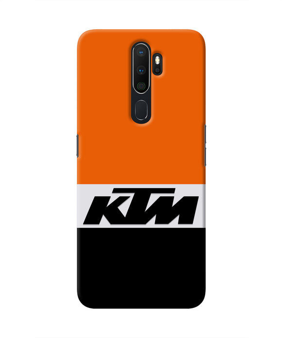 KTM Colorblock Oppo A5 2020/A9 2020 Real 4D Back Cover