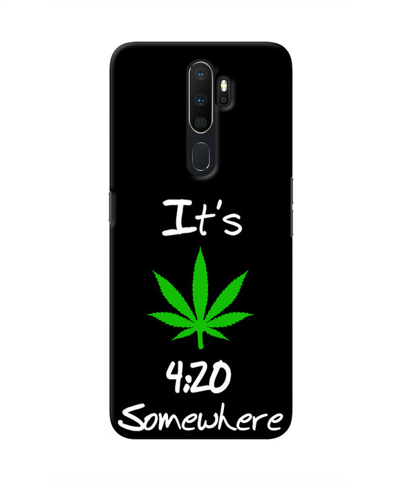 Weed Quote Oppo A5 2020/A9 2020 Real 4D Back Cover