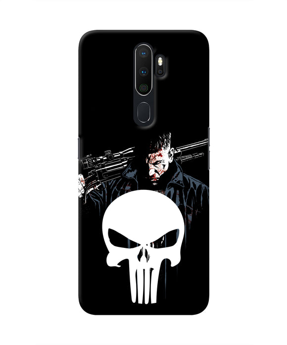 Punisher Character Oppo A5 2020/A9 2020 Real 4D Back Cover