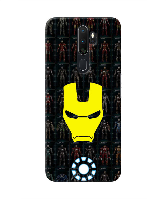 Iron Man Suit Oppo A5 2020/A9 2020 Real 4D Back Cover