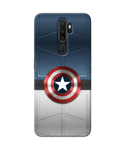 Captain America Suit Oppo A5 2020/A9 2020 Real 4D Back Cover