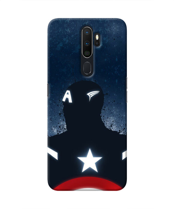 Captain america Shield Oppo A5 2020/A9 2020 Real 4D Back Cover