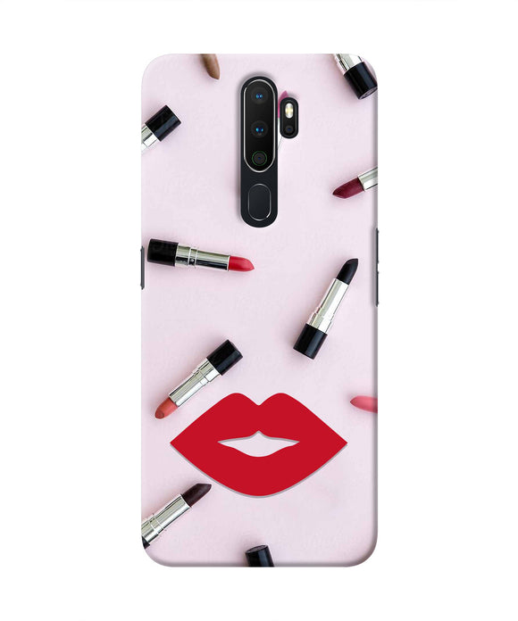 Lips Lipstick Shades Oppo A5 2020/A9 2020 Real 4D Back Cover