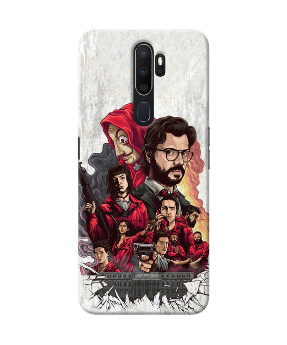 Money Heist Poster Oppo A5 2020/A9 2020 Back Cover