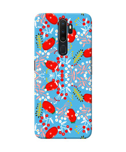 Small Red Animation Pattern Oppo A5 2020 / A9 2020 Back Cover