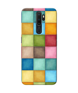 Abstract Colorful Squares Oppo A5 2020 / A9 2020 Back Cover