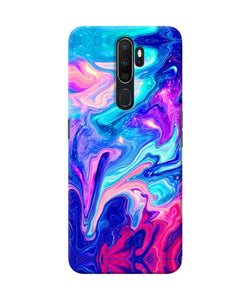 Abstract Colorful Water Oppo A5 2020 / A9 2020 Back Cover