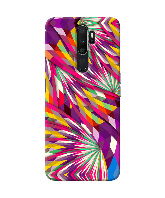 Abstract Colorful Print Oppo A5 2020 / A9 2020 Back Cover