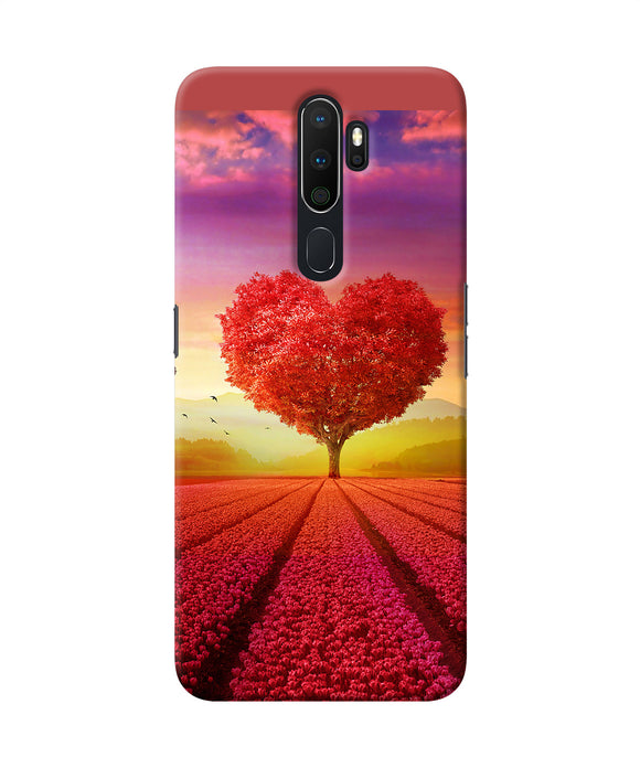 Natural Heart Tree Oppo A5 2020 / A9 2020 Back Cover