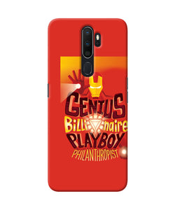 Ironman Quote Oppo A5 2020 / A9 2020 Back Cover