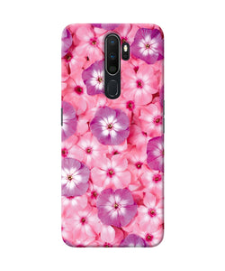 Natural Pink Flower Oppo A5 2020 / A9 2020 Back Cover