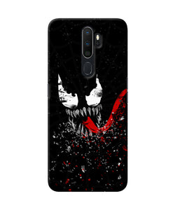 Venom Black Poster Oppo A5 2020 / A9 2020 Back Cover