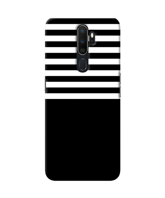 Black And White Print Oppo A5 2020 / A9 2020 Back Cover