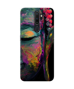 Buddha Face Painting Oppo A5 2020 / A9 2020 Back Cover