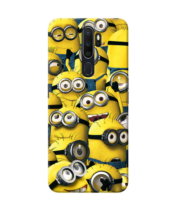 Minions Crowd Oppo A5 2020 / A9 2020 Back Cover