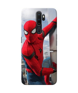 Spiderman On The Wall Oppo A5 2020 / A9 2020 Back Cover