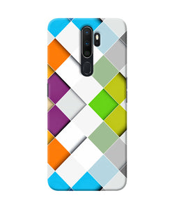 Abstract Color Box Oppo A5 2020 / A9 2020 Back Cover