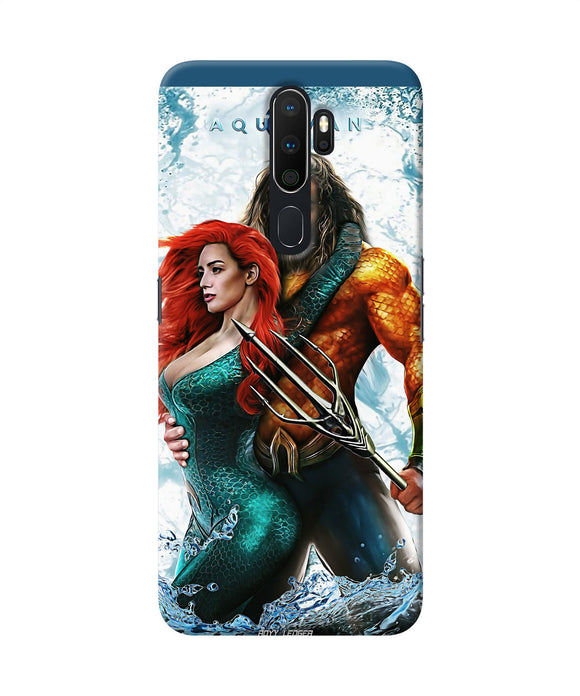 Aquaman Couple Water Oppo A5 2020 / A9 2020 Back Cover