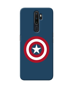 Captain America Logo Oppo A5 2020 / A9 2020 Back Cover