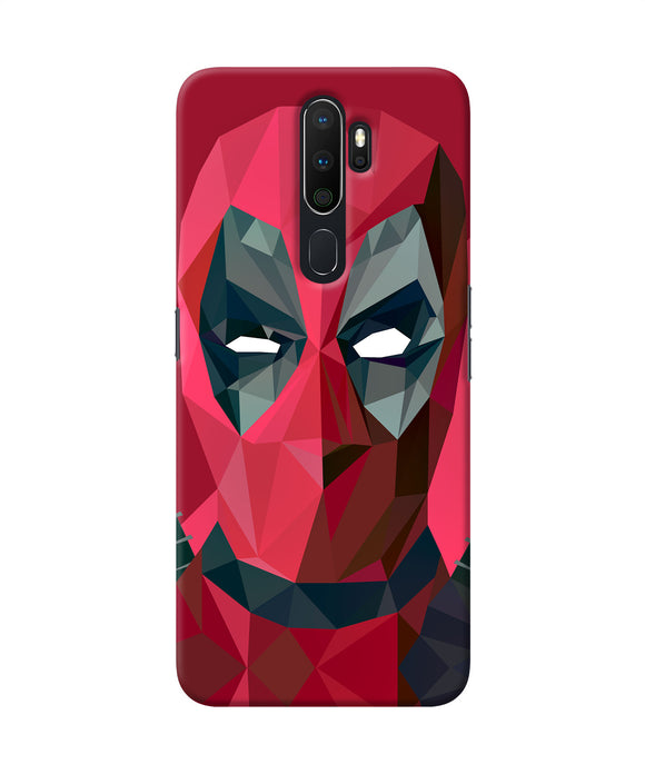 Abstract Deadpool Full Mask Oppo A5 2020 / A9 2020 Back Cover