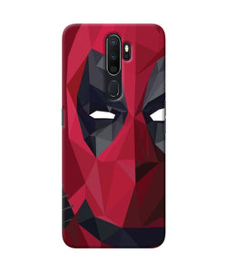 Abstract Deadpool Half Mask Oppo A5 2020 / A9 2020 Back Cover