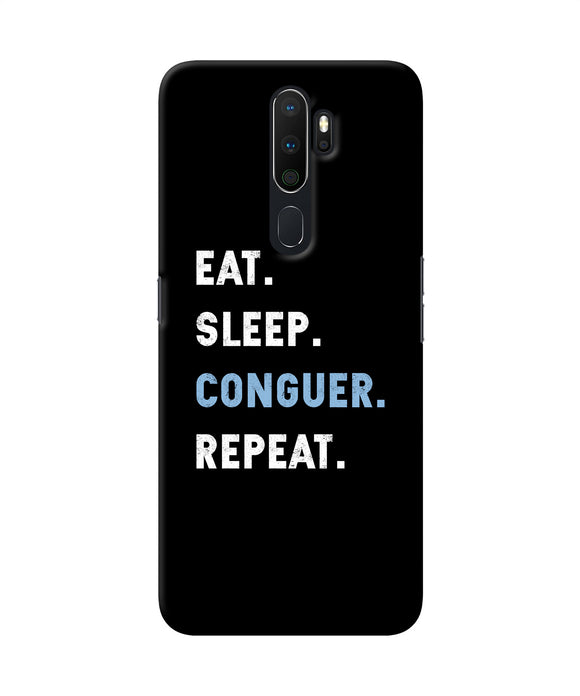 Eat Sleep Quote Oppo A5 2020 / A9 2020 Back Cover