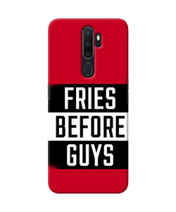 Fries Before Guys Quote Oppo A5 2020 / A9 2020 Back Cover