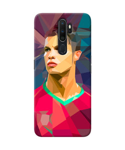 Abstract Ronaldo Oppo A5 2020 / A9 2020 Back Cover