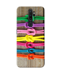 Colorful Shoelace Oppo A5 2020 / A9 2020 Back Cover