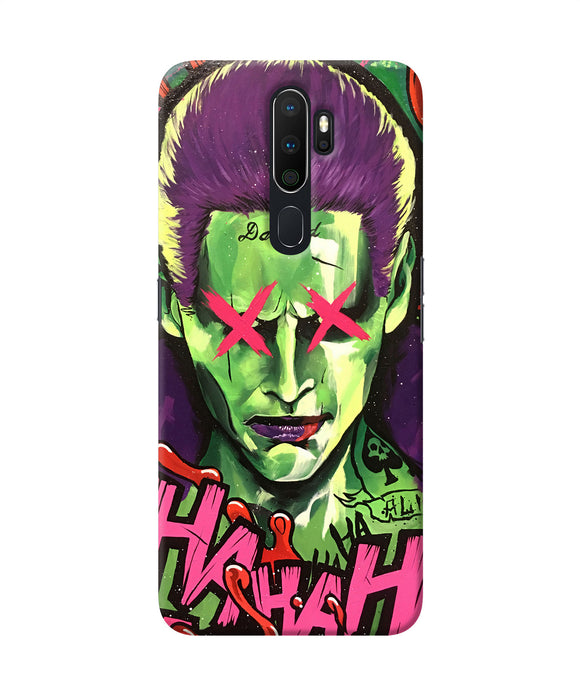 Damaged Joker Anim Oppo A5 2020 / A9 2020 Back Cover