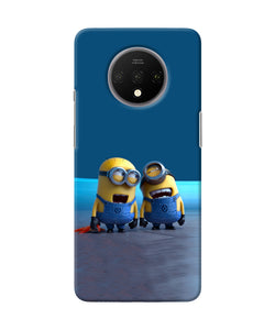 Minion Laughing Oneplus 7t Back Cover