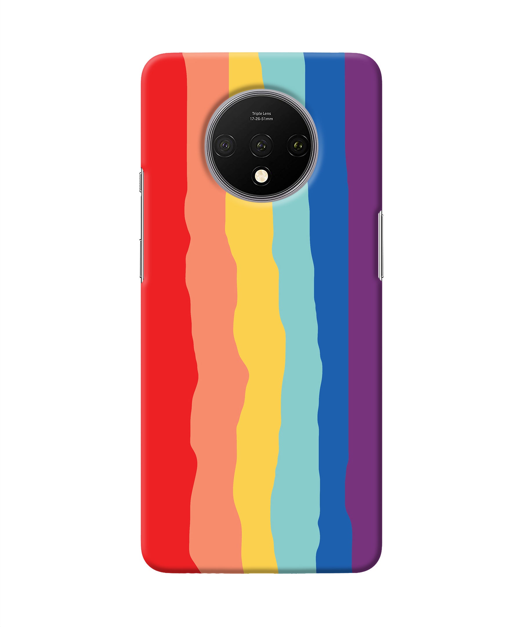 Rainbow Colors Rainbow Cover For Oneplus 7t Colorful Rainbow