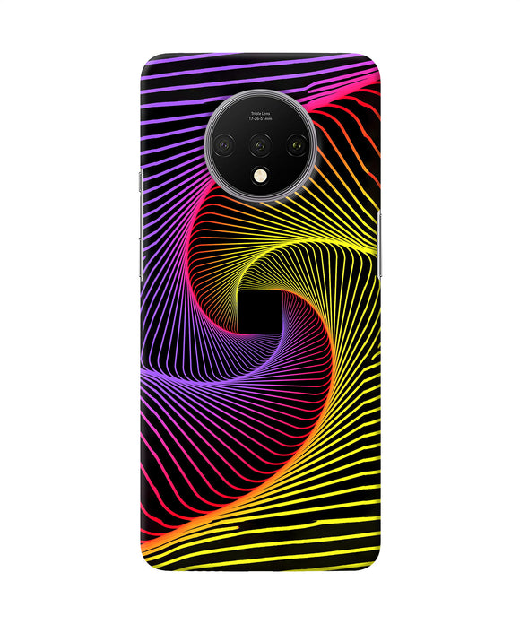Colorful Strings Oneplus 7T Back Cover