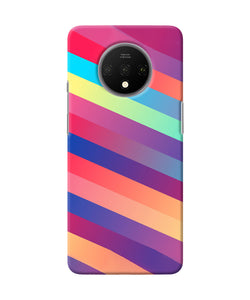 Stripes color Oneplus 7T Back Cover