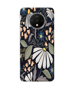 Flowers Art Oneplus 7T Back Cover